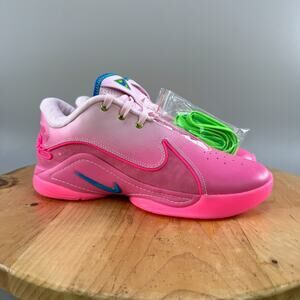 Nike LeBron XXII 22 Mens Size 8 'I Promise' Shoes Pink Foam Blue HV8455-600